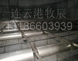 浮筒式内浮盘 舌型密封装置